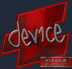 Sticker | device (Foil) | Atlanta 2017 image