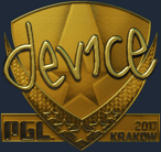 Sticker | device (Gold) | Krakow 2017 image