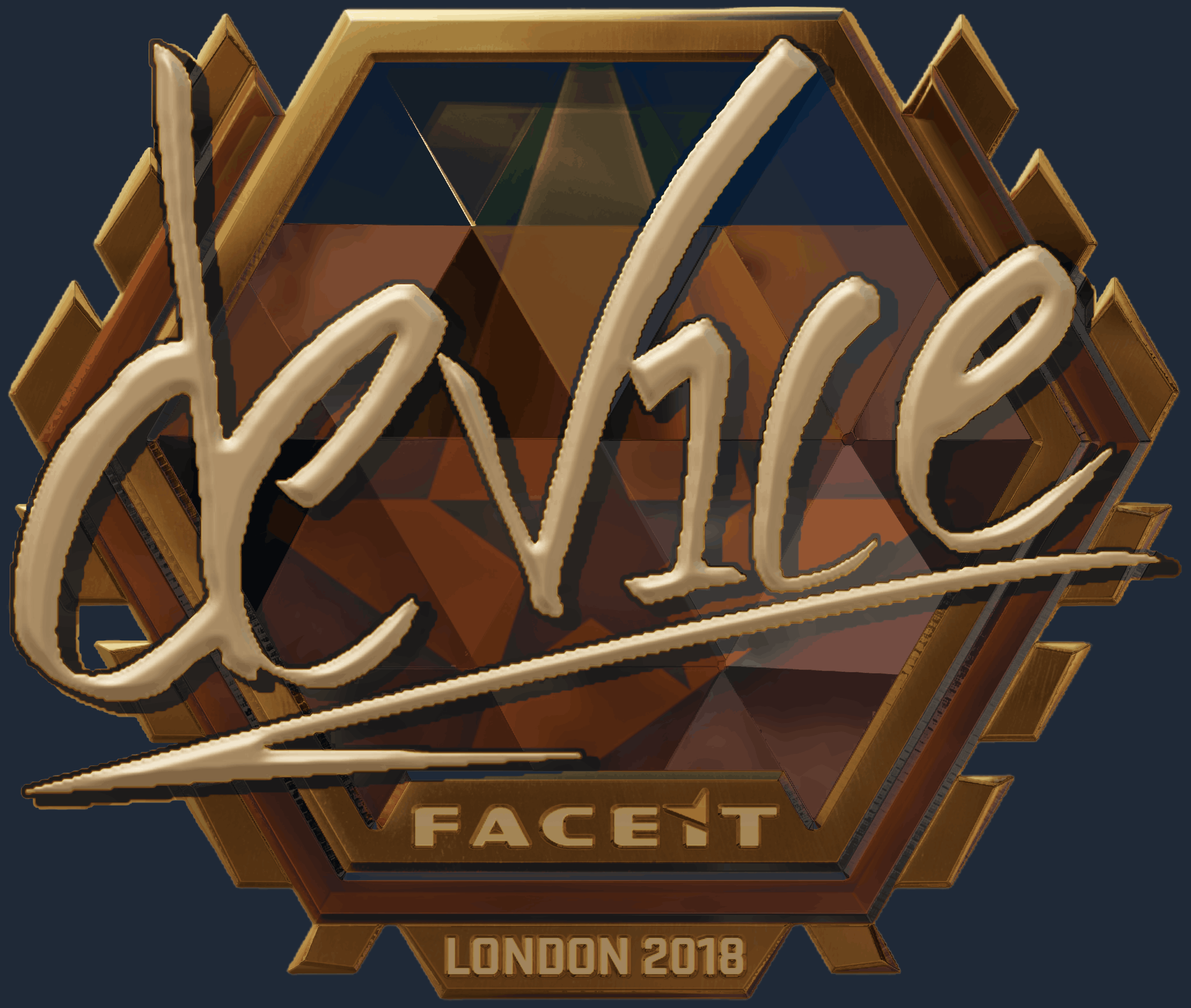 Sticker | device(金色)| 2018年伦敦锦标赛