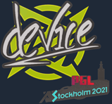 Sticker | device | Stockholm 2021