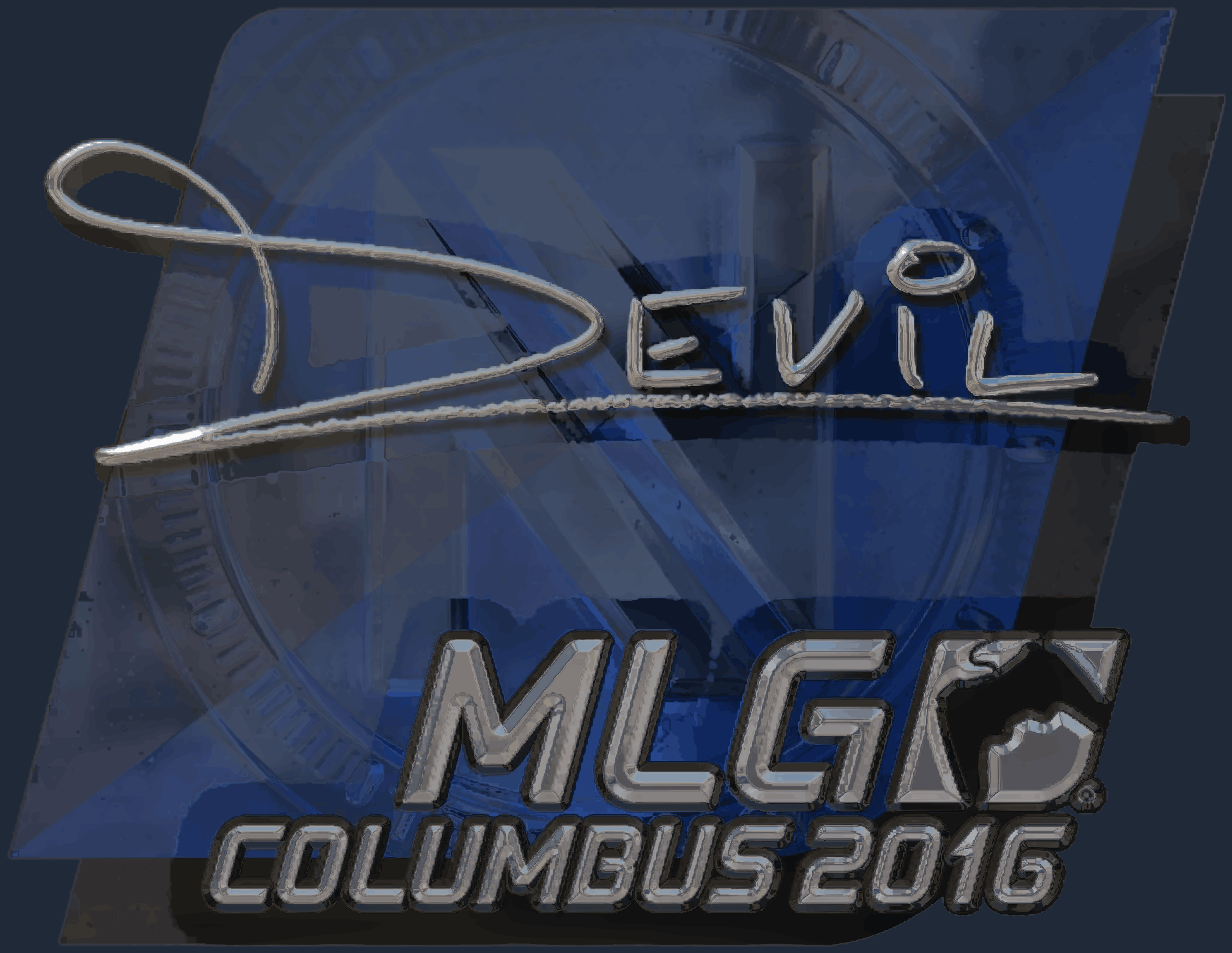 Sticker | DEVIL (Foil) | MLG Columbus 2016