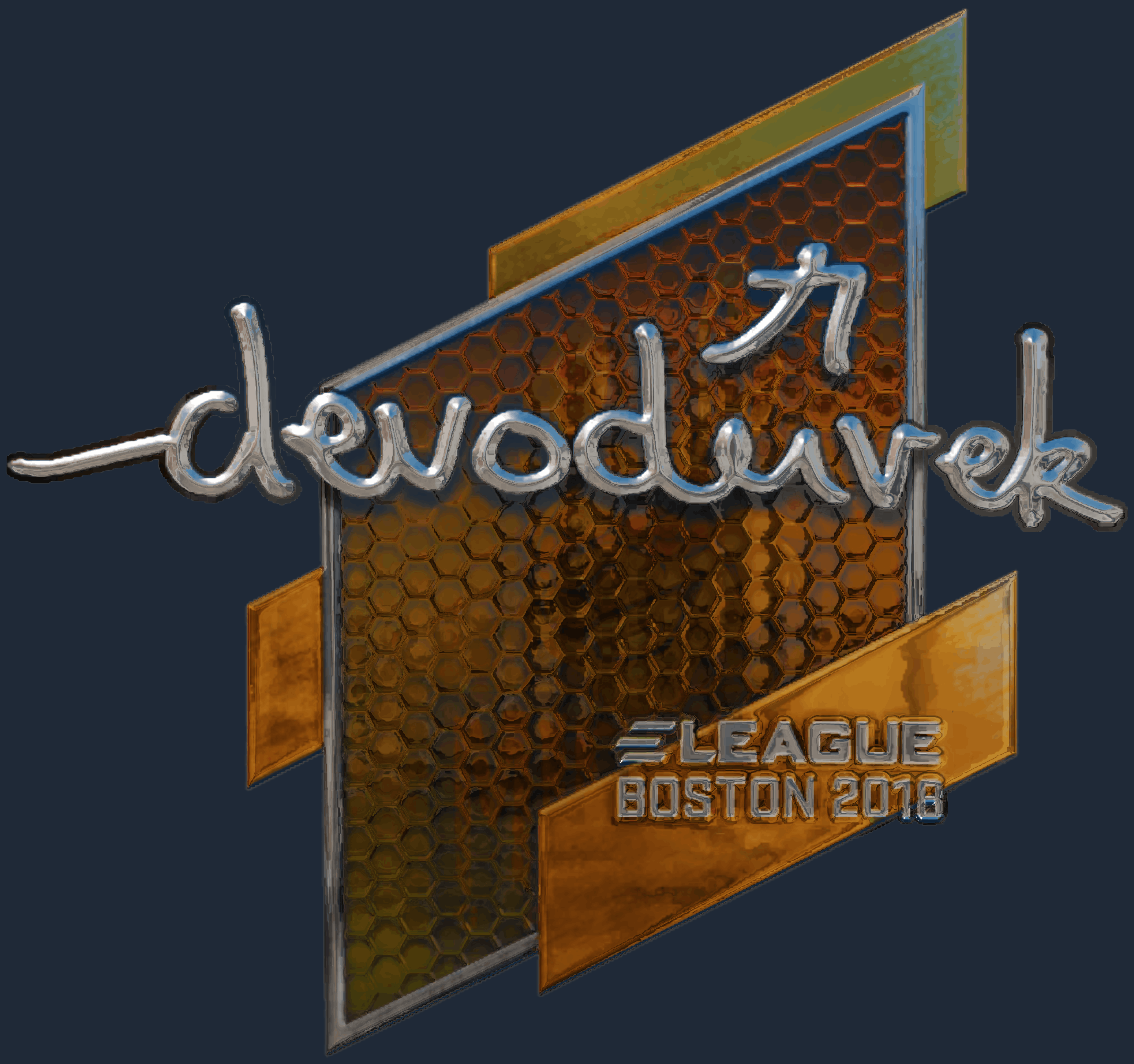 Sticker | devoduvek (Foil) | Boston 2018