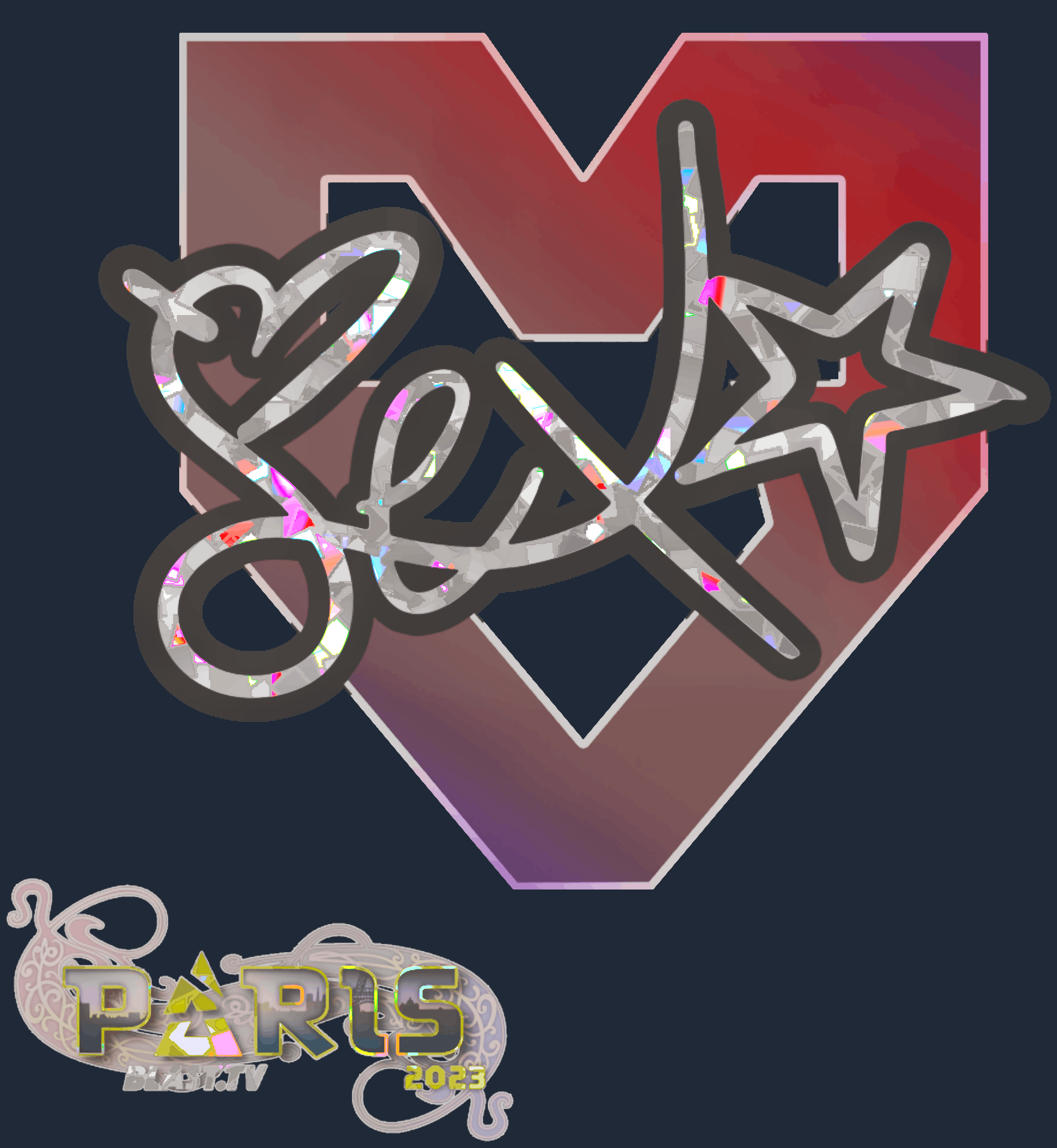 Sticker | dexter(闪耀)| 2023年巴黎锦标赛