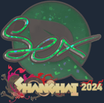 Sticker | dexter (Glitter) | Shanghai 2024