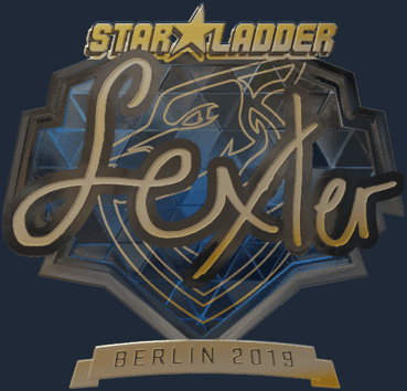 Sticker | dexter (dorada) | Berlín 2019