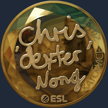 Sticker | dexter (dorada) | Katowice 2019