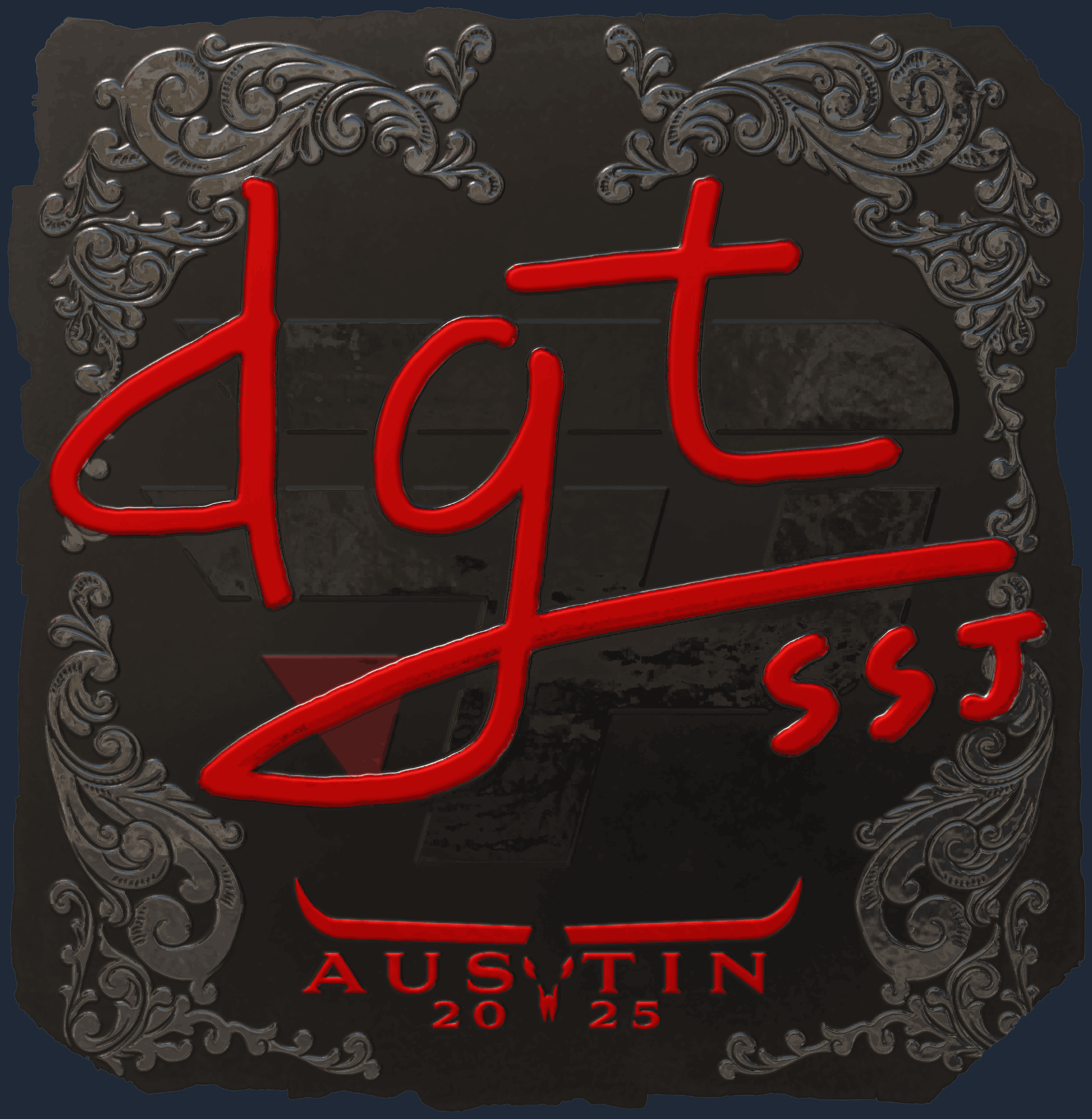 Sticker | dgt (Foil) | Austin 2025