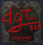 Sticker | dgt (Foil) | Austin 2025