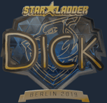 Sticker | DickStacy (Gold) | Berlin 2019