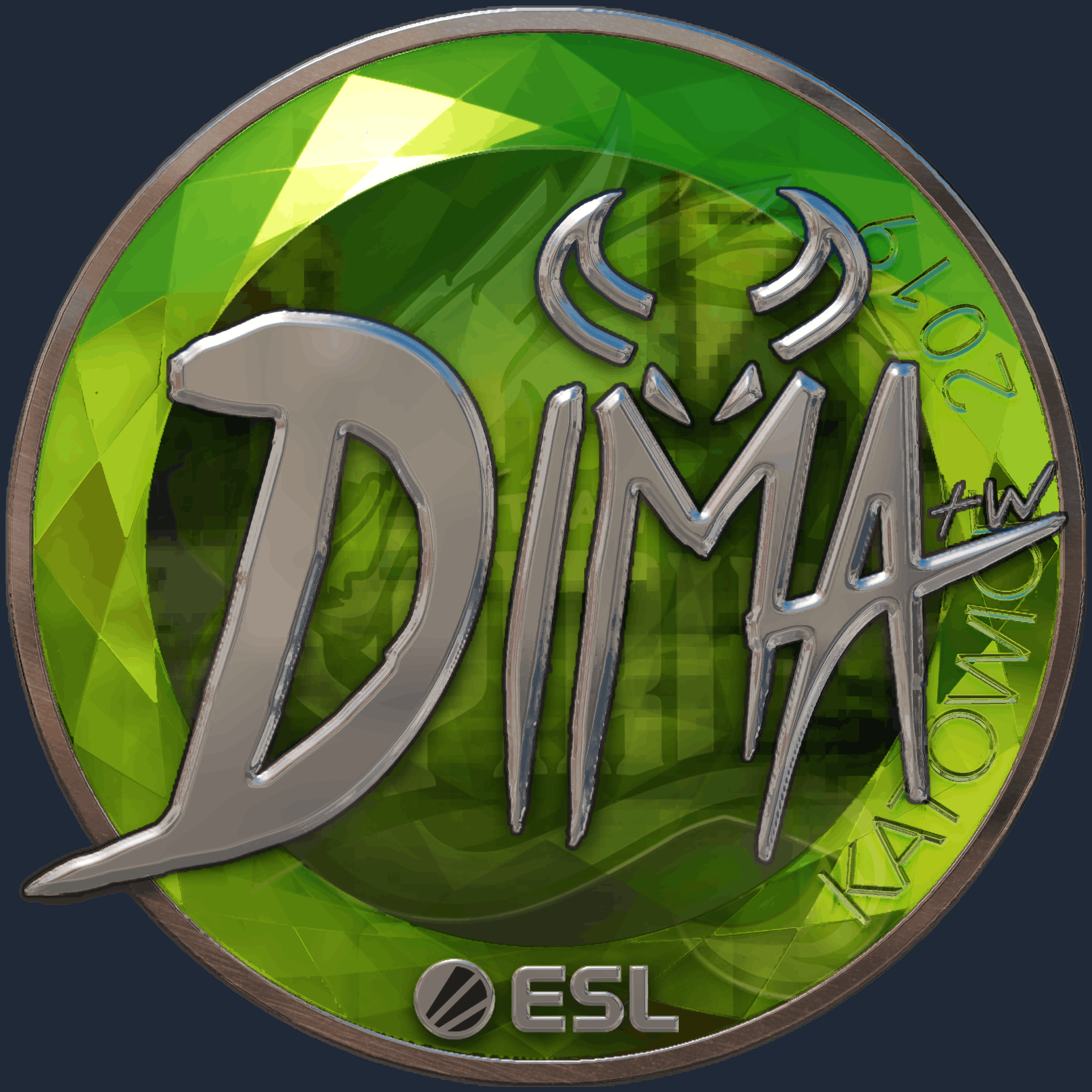 Sticker | Dima（闪亮）| 2019年卡托维兹锦标赛