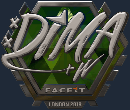 Sticker | Dima (reflectante) | Londres 2018
