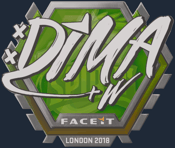 Sticker | Dima | London 2018