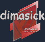 Sticker | dimasick | Boston 2018