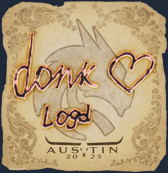 Sticker | donk | Austin 2025