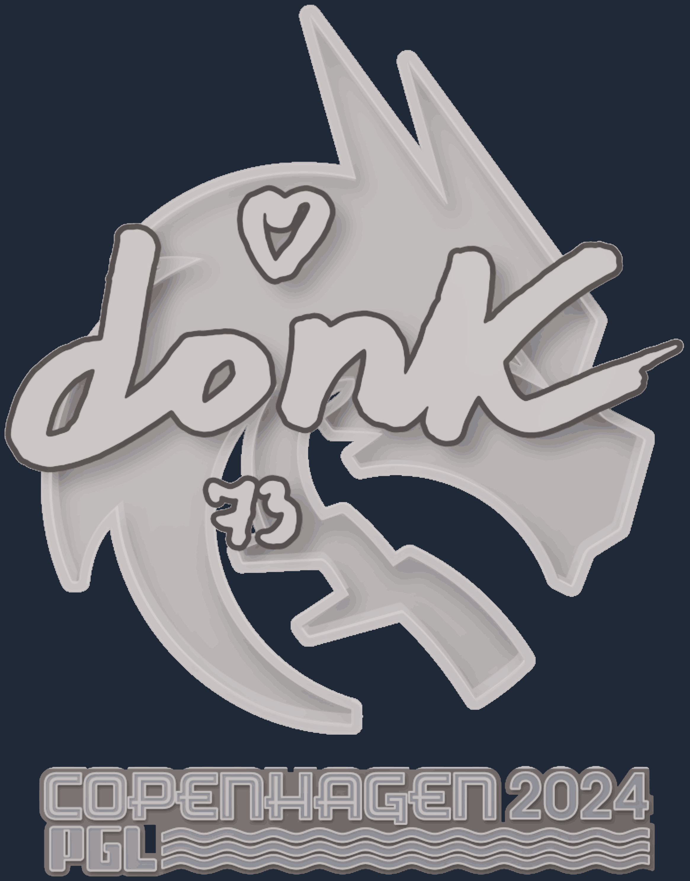 Sticker | donk | Copenhagen 2024