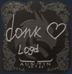 Sticker | donk (Foil) | Austin 2025