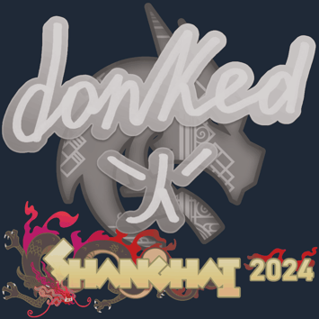 Sticker | donk | Shanghái 2024