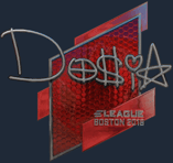 Sticker | Dosia (Foil) | Boston 2018