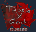 Sticker | Dosia (Foil) | Cologne 2016 image