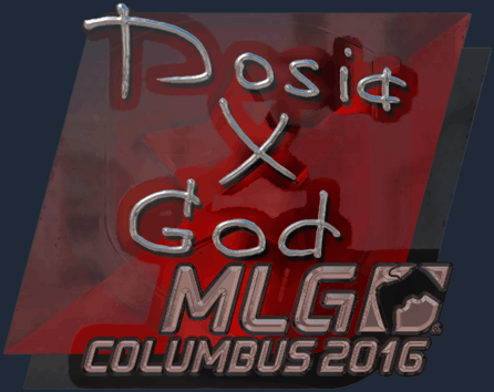 Sticker | Dosia (reflectante) | MLG Columbus 2016