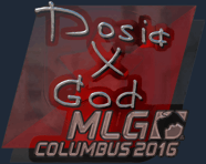 Sticker | Dosia (Foil) | MLG Columbus 2016