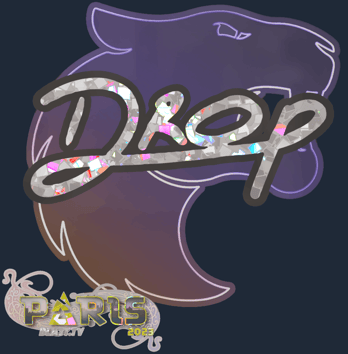 Sticker | drop (Glitter) | Paris 2023