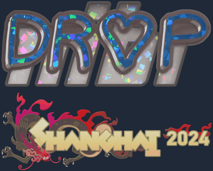 Sticker | drop (purpurina) | Shanghái 2024