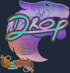 Sticker | drop (Holo) | Paris 2023