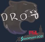 Sticker | drop | Stockholm 2021
