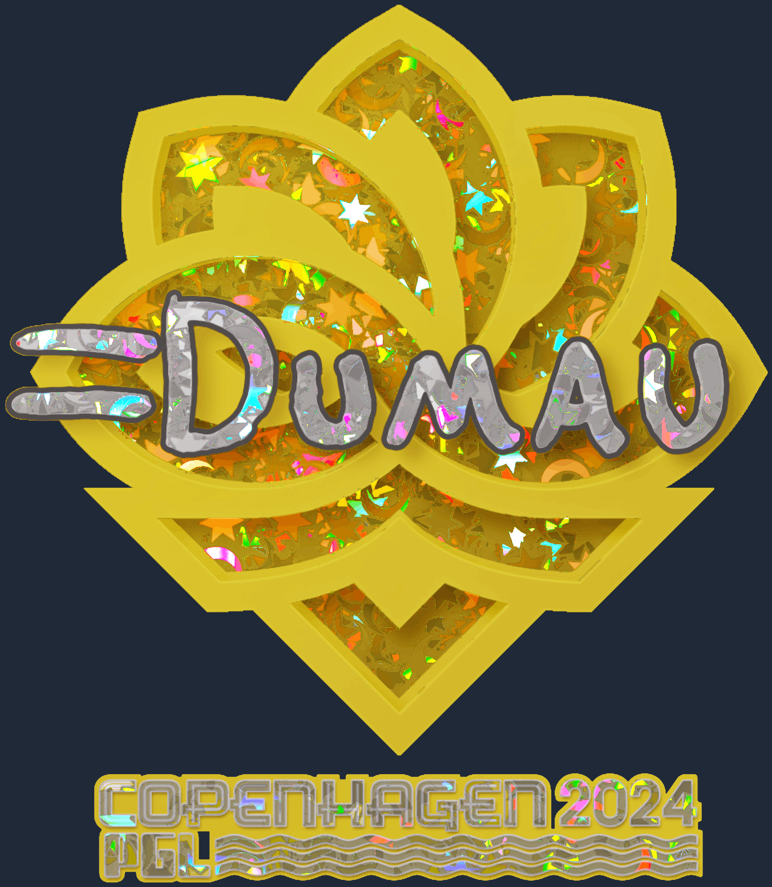 Sticker | dumau (Glitter) | Copenhagen 2024