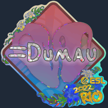 Sticker | dumau (purpurina) | Río 2022