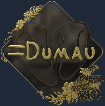 Sticker | dumau (dorada) | Río 2022