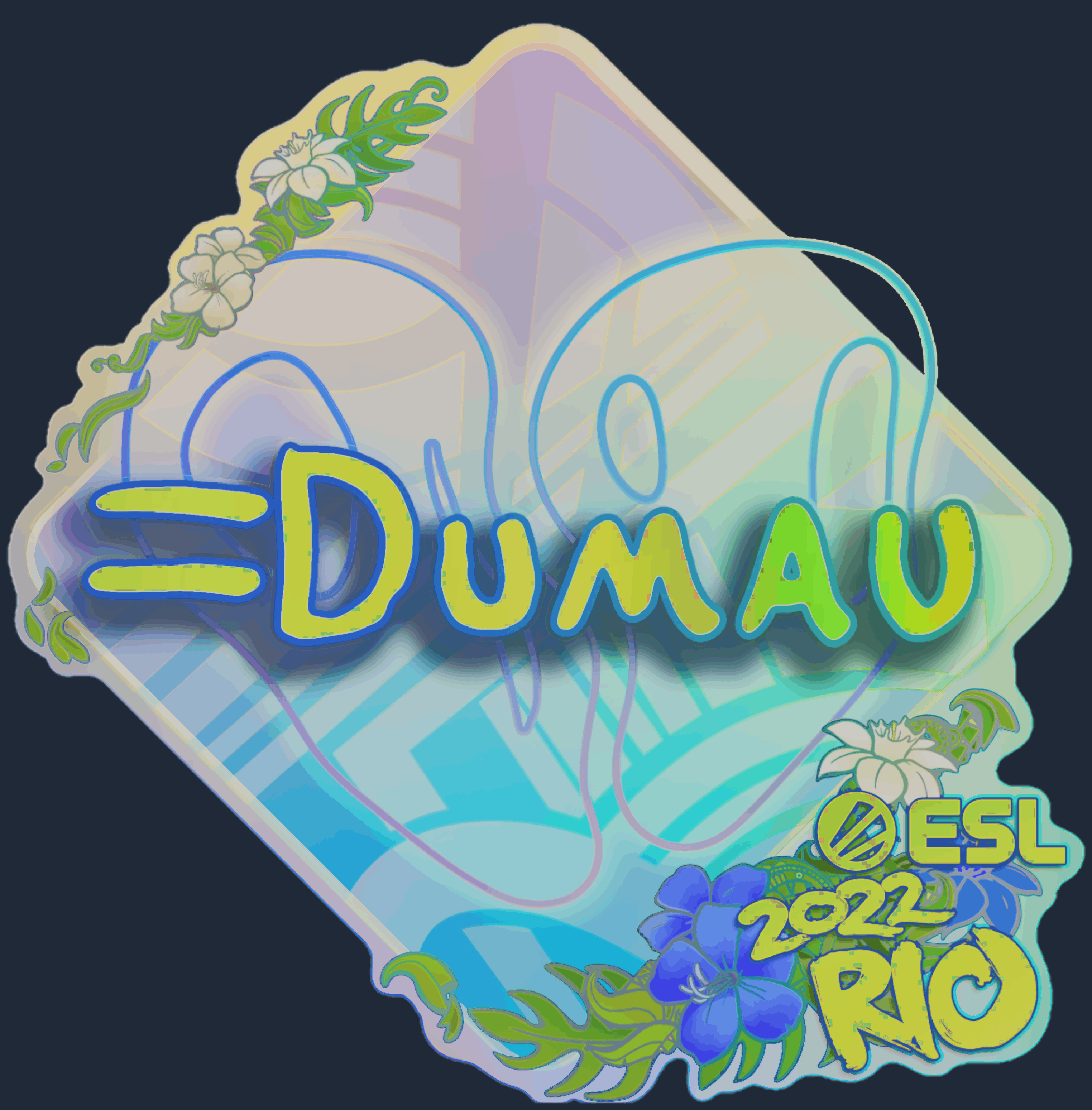Sticker | dumau（全息）| 2022年里约热内卢锦标赛