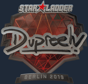 Sticker | dupreeh (reflectante) | Berlín 2019