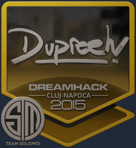 Sticker | dupreeh (Foil) | Cluj-Napoca 2015