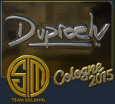 Sticker | dupreeh (Foil) | Cologne 2015