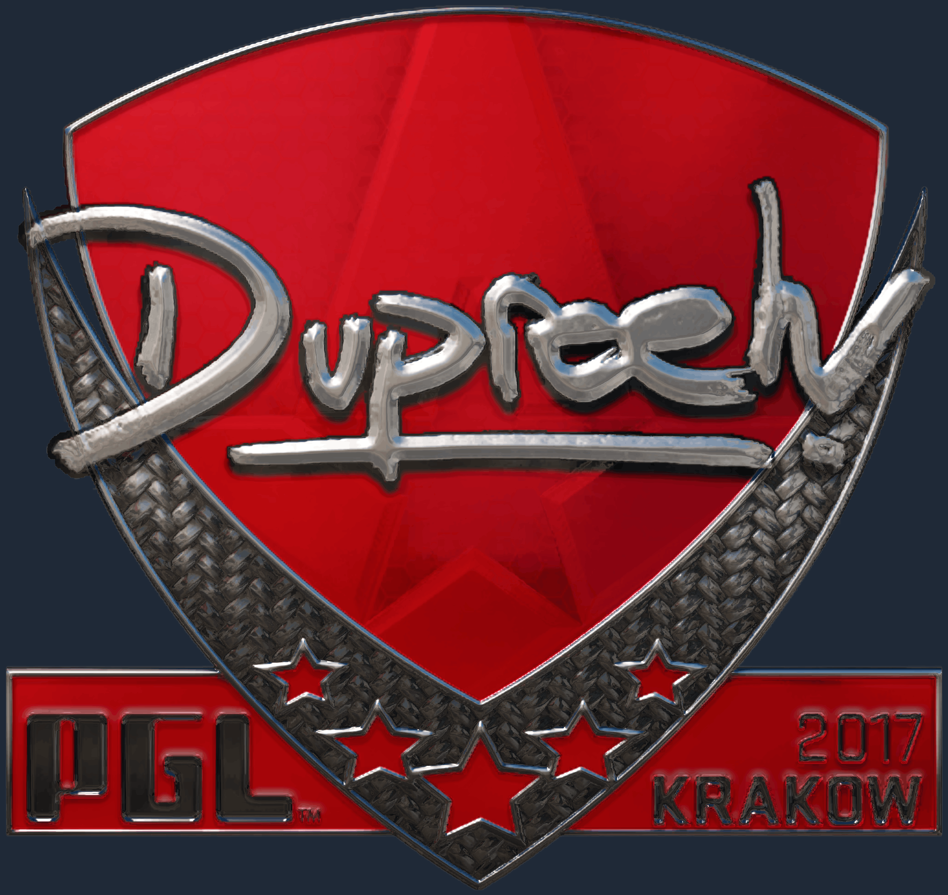 Sticker | dupreeh (Foil) | Krakow 2017