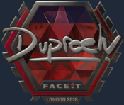 Sticker | dupreeh (Foil) | London 2018
