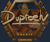 Sticker | dupreeh (Gold) | London 2018