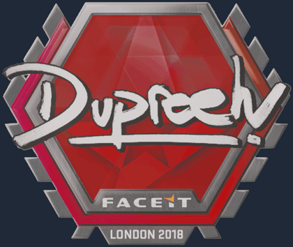 Sticker | dupreeh | Londres 2018