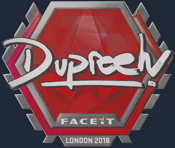 Sticker | dupreeh | London 2018