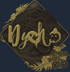 Sticker | Dycha (Gold) | Rio 2022