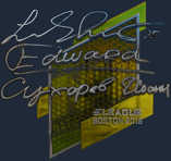 Sticker | Edward (Foil) | Boston 2018