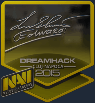 Sticker | Edward (reflectante) | Cluj-Napoca 2015