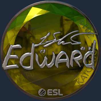 Sticker | Edward (Foil) | Katowice 2019