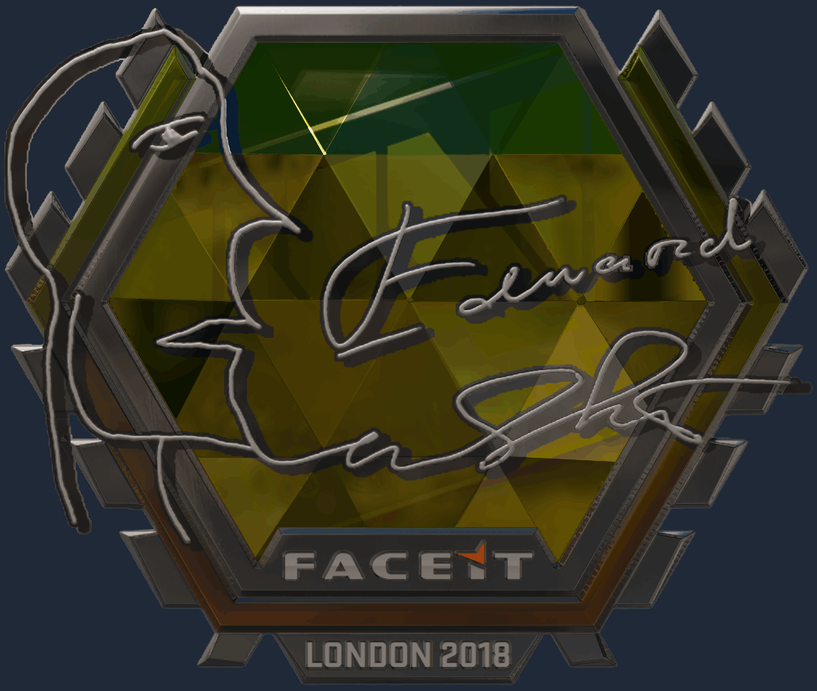 Sticker | Edward (Foil) | London 2018