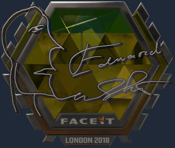 Sticker | Edward (Foil) | London 2018