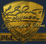 Sticker | Edward (Gold) | Krakow 2017