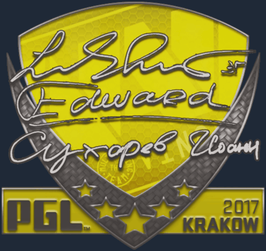 Sticker | Edward | Cracovia 2017