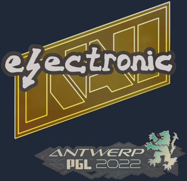 Sticker | electronic | Antwerp 2022